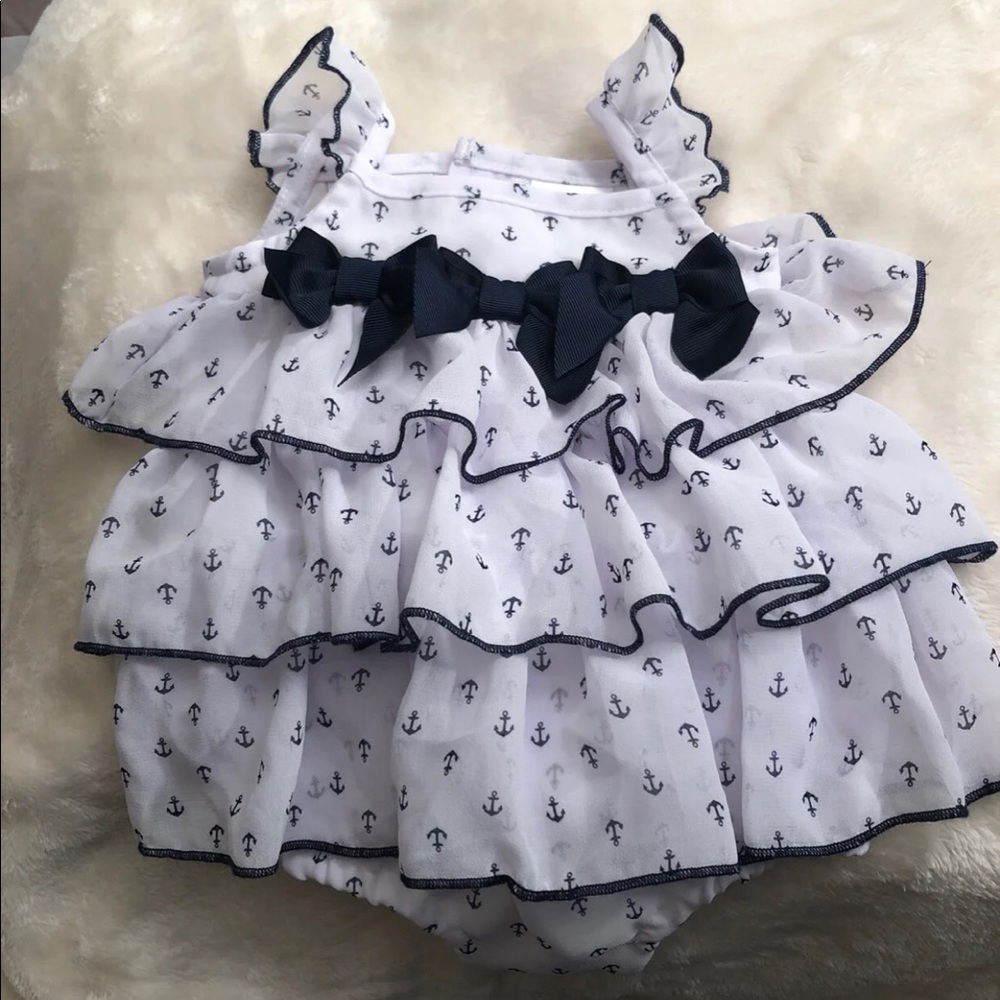 Ancher Bow Dress Romper